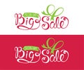 Big sale with a bows